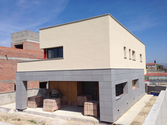 Fachada Sate – Calldetenes - SAATE Premium Building Systems